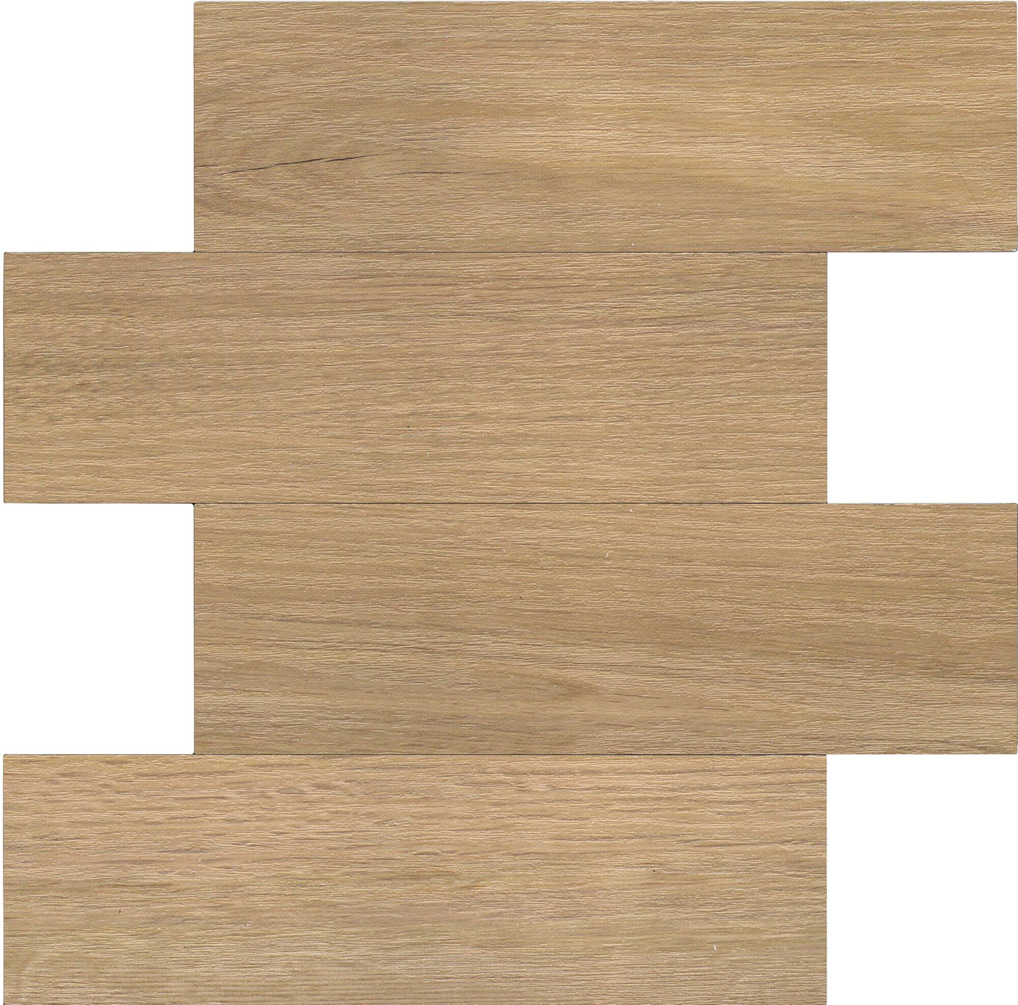 WallPops Faux Wood Natural Peel & Stick Wall Tiles